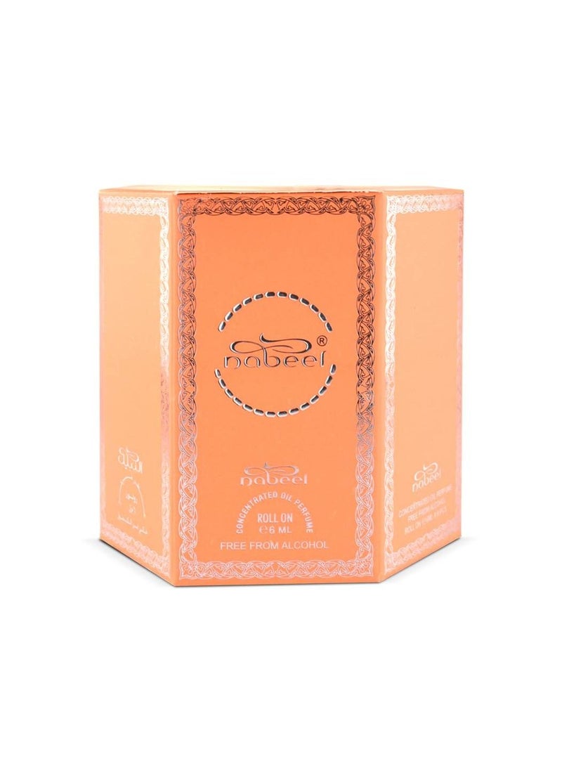 Nabeel 4 Pcs Nabeel Alcohol-Free Roll On Oil Perfume 6ML Long-Lasting Halal Attar with Deep Oriental Luxury - Image 3